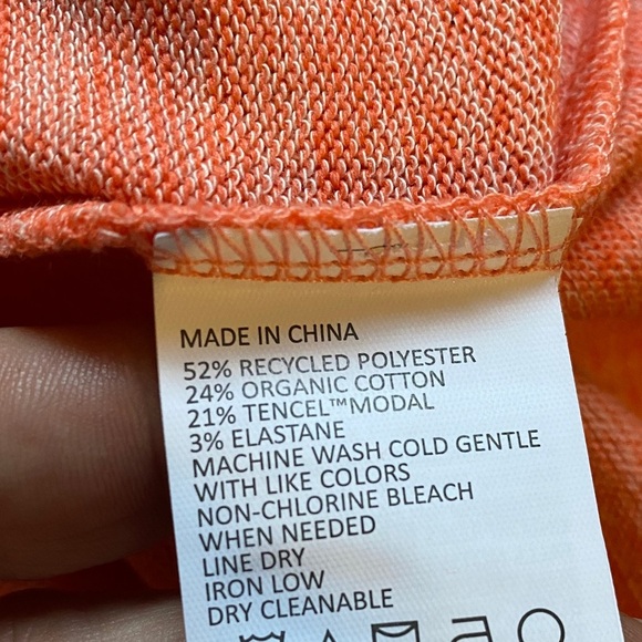Prana Orange Long Sleeve Top - Picture 6 of 6